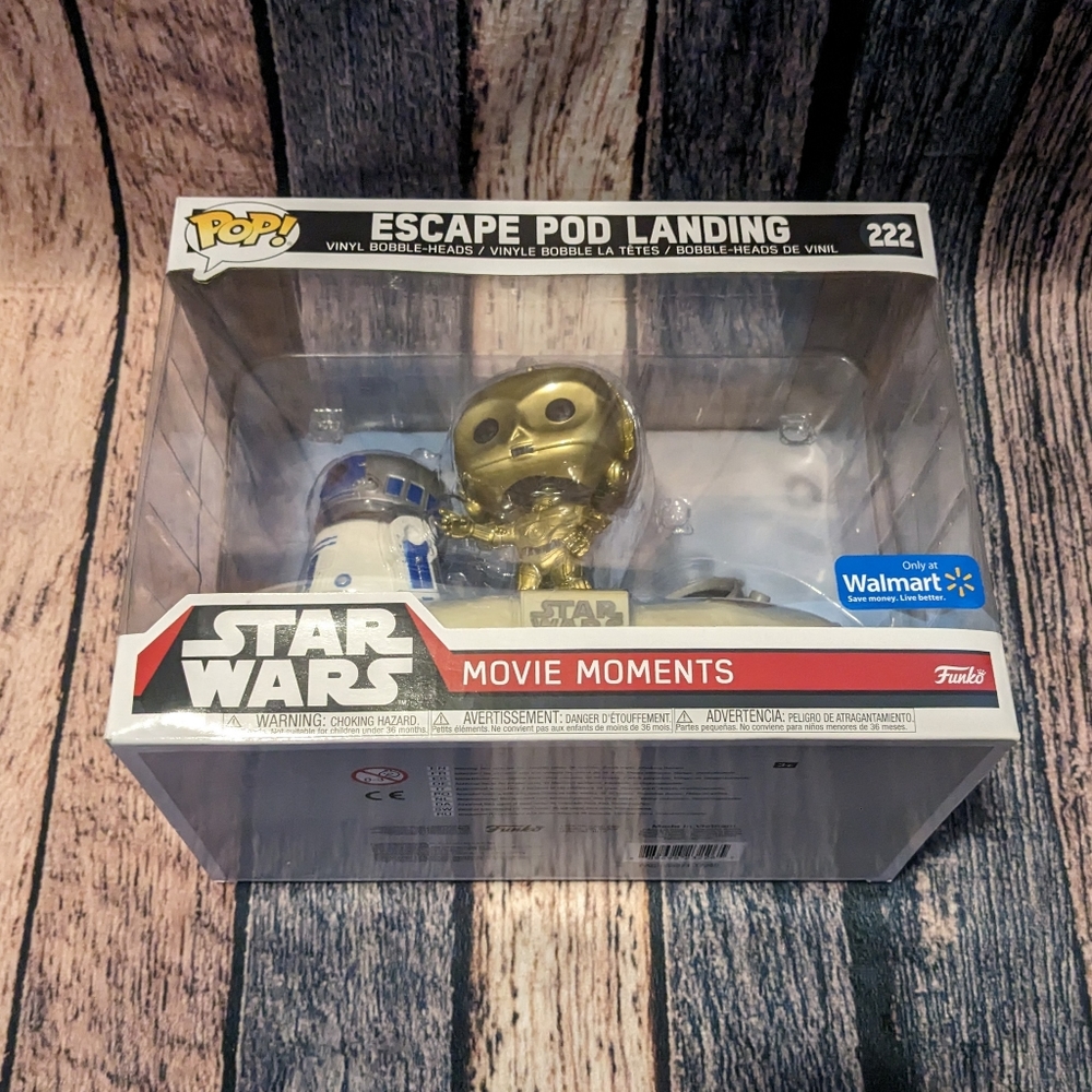 Funko Pop Star Wars Movie Moments Escape Pod Landing #222 - Picture 3 of 8